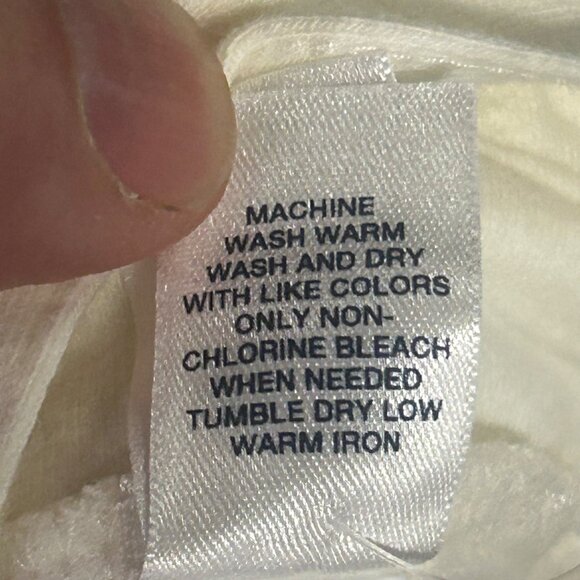 Baby Gap Vintage Overalls 0-3 Months White with Flowers NWT - Picture 7 of 11